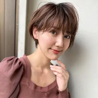 ショート 艶髪ストレート❇️ レイヤー❇️出町光流のヘアスタイル