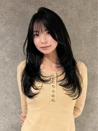 ロング 髪質改善縮毛矯正 ◽️河野泰貴のヘアスタイル