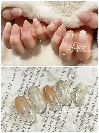 ネイル フルリール 【プライベートサロンのネイルデザイン