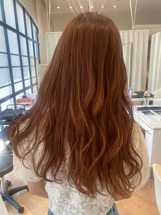 ロング カラー 増井 彩乃のヘアスタイル