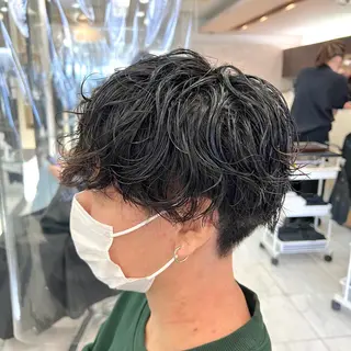 パーマ メンズ 🤩メンズカット/ パーマ山本🤩のヘアスタイル