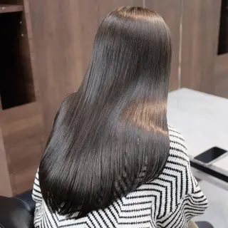 ロング 【縮毛矯正・艶髪】 髪質改善 橋本🌟のヘアスタイル
