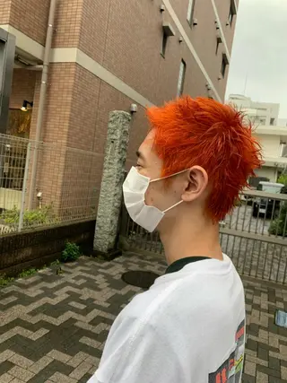 ショート カラー メンズ メンズ満足度No.1 代表 北野拓海 蕨のヘアスタイル