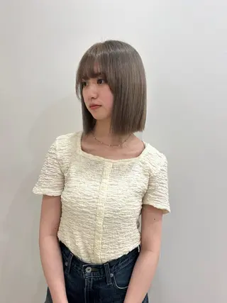 ミディアム hair&eye🎀 /momoKaのヘアスタイル