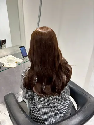 ロング カラー 韓国風透明感カラー‎ /yurinのヘアスタイル