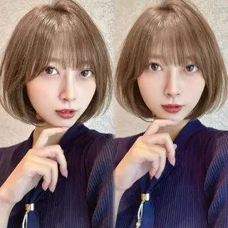 ショート カラー 縮毛矯正✨🫧 レイヤー川村利幸のヘアスタイル