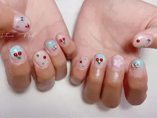 ネイル Flower nailのネイルデザイン