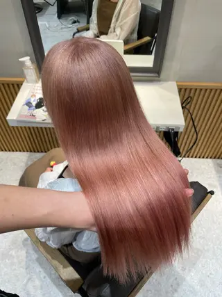 カラー 🌟透明感カラー× 小顔カット いっせいのヘアスタイル
