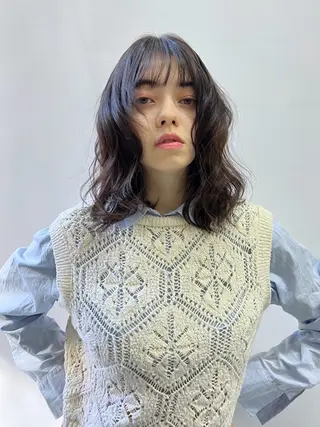 ミディアム ボブ/メンズショート /あづき⭐️のヘアスタイル