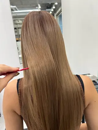 ロング 髪質改善/艶カラー /レイヤーカット💛のヘアスタイル