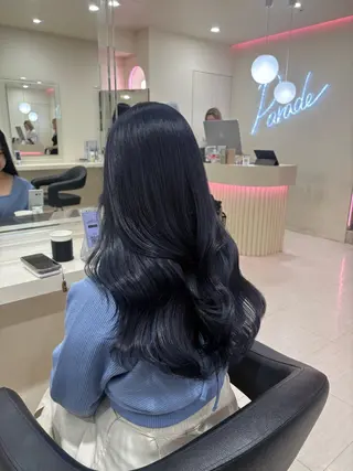 ロング カラー ヘアアレンジ 💟RINNA 艶カラー💟のヘアスタイル