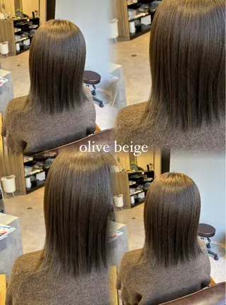 ミディアム Yuuka/ w colorのヘアスタイル