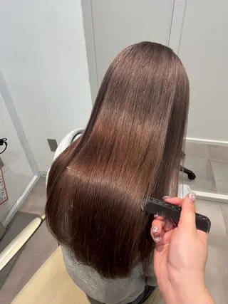 ロング カラー みう/仙台/暖色/ 艶髪/顔周りカット/のヘアスタイル