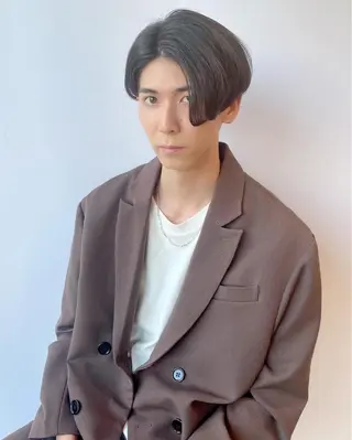ショート パーマ メンズ メンズヘア特化 崎田 成人のヘアスタイル