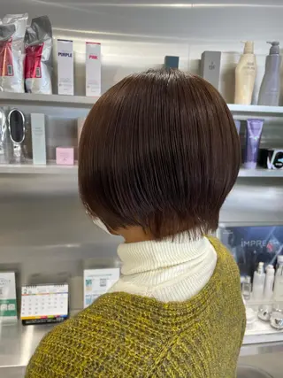 ショート カラー 🧁はるひ/ ZEST Ivy🎀のヘアスタイル