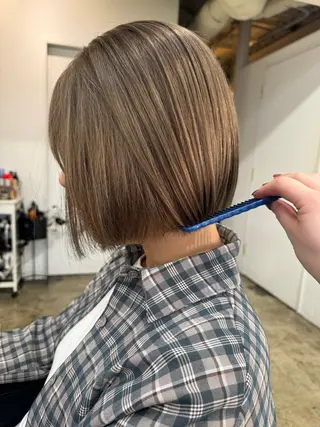 ショート カラー 🪽似合わせカラー RENA.🪽🩶のヘアスタイル