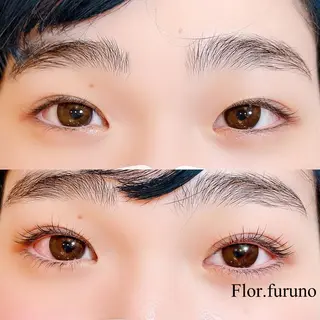 マツエク・マツパ アイブロウ Flor上大岡 ＊フルノ リナ＊のマツエク・マツパデザイン