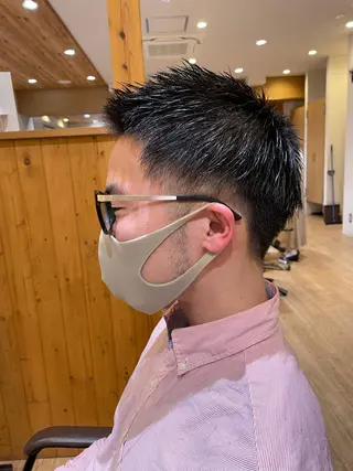 メンズ 川上 海のヘアスタイル