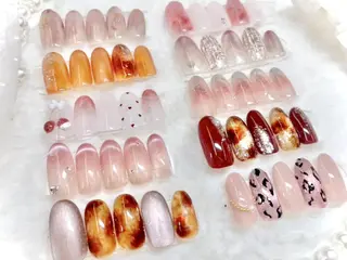 ネイル 乙川 茉由のネイルデザイン