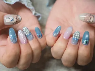 ネイル glaNje 福光のネイルデザイン