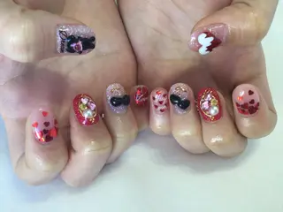 ネイル 💎🐰 saki. m 🐰💎のネイルデザイン