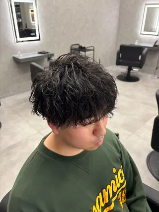 パーマ メンズカラー/ NISSYのヘアスタイル