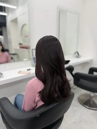 ロング カラー 🤍レイヤー/顔周り /hirari🤍のヘアスタイル