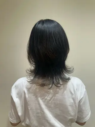 セミロング カラー モデル募集 🟡SUMIKAのヘアスタイル