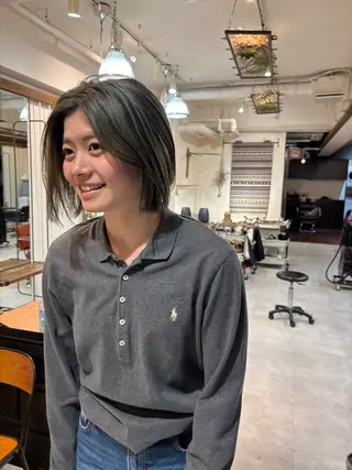 ショート 宇留間 涼香のヘアスタイル