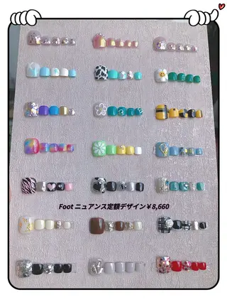 ネイル ラベンダー💖日暮里 ルル💖ネイルのネイルデザイン