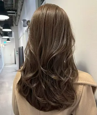 ロング 【韓国風、透明感】 韓国風⭐️新海龍哉のヘアスタイル