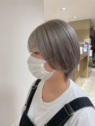 ショート カラー ヘアアレンジ 【Sweep】おじま のぞみのヘアスタイル