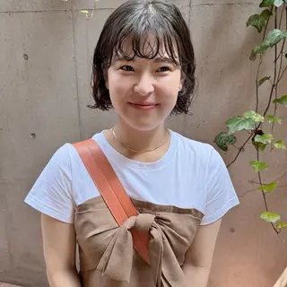 ショート パーマ 大橋 芽衣のヘアスタイル