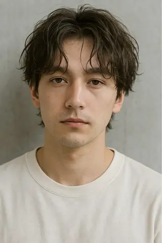 パーマ メンズ 松崎 崇のヘアスタイル