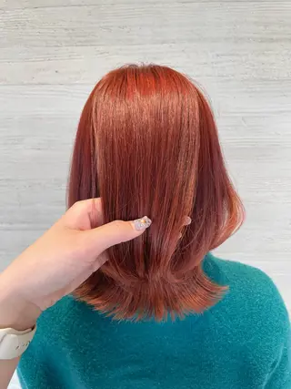 ミディアム カラー ヘアアレンジ .⋆⟡💖 Marin💖⟡⋆.のヘアスタイル
