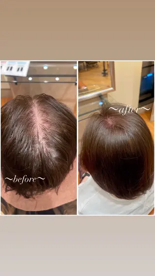 ショート カラー 有賀 颯天のヘアスタイル