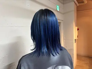 ミディアム カラー 🩵似合わせカット SEIRA🩵のヘアスタイル