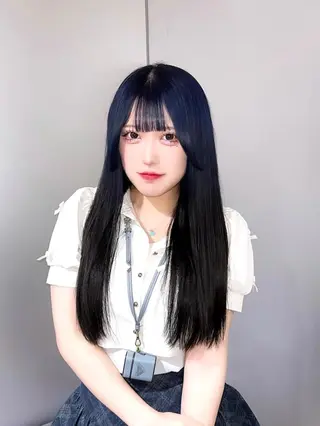 ロング カラー レイヤー×ブリーチ ×エクステ💫ひかるのヘアスタイル