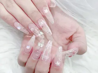 ネイル MoMoA Nail ネイル長さ出し専門店のネイルデザイン