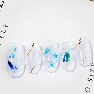 ネイル 自宅ネイルサロン ♦️nuance♦️のネイルデザイン