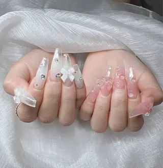 ネイル Lee Nails チップ長さだし専門店のネイルデザイン