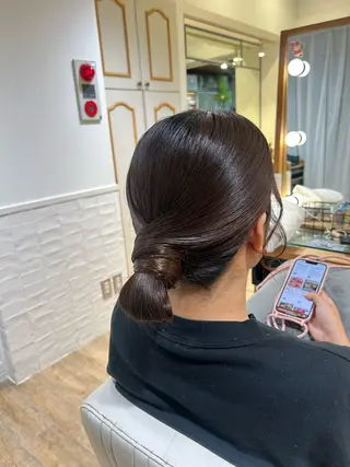 ヘアアレンジ 横浜／メンズ／ボブ／ 優希のヘアスタイル