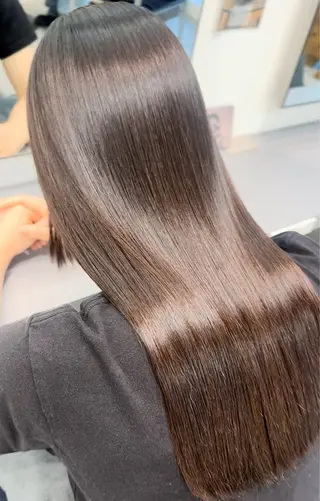 ロング カラー パーマ 渋谷/ sayakaのヘアスタイル
