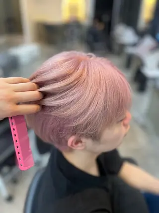 カラー メンズ 岩城 唯奈のマツエク・マツパデザイン