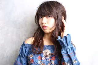 ロング カラー vato バトのヘアスタイル