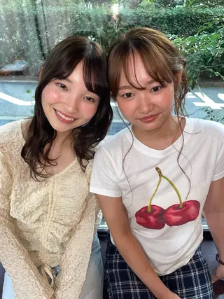 ミディアム 韓国レイヤー YOKE reinaのヘアスタイル