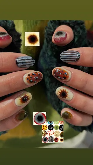 ネイル 🪐富島彩夏 /海外nail🪐のネイルデザイン