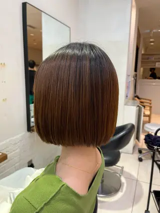 ミディアム コテ巻き風パーマ🫧 麻尋のヘアスタイル