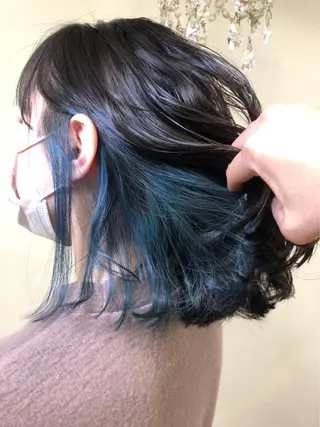 ショート カラー hair studio  jyym's所属・ボーイッシュ美容師 刈り上げ/ショートのヘアスタイル