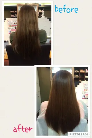 ロング 藤本 麻衣のヘアスタイル